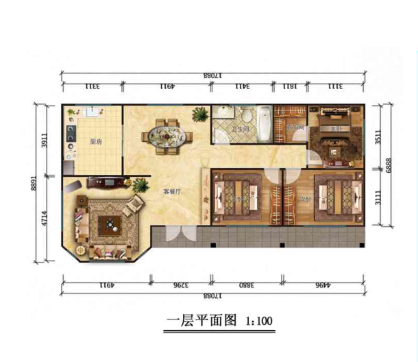 石家庄无极一层152平欧式轻钢别墅房屋