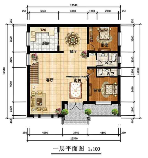 石家庄晋州二层312平欧式风格轻钢别墅房屋