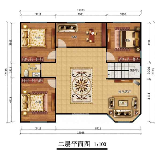 石家庄裕华二层244平欧式风格轻钢别墅房屋