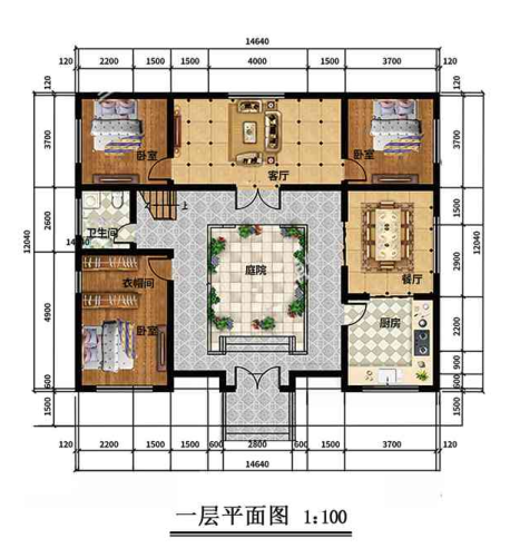 石家庄平山二层352平中式轻钢别墅房屋