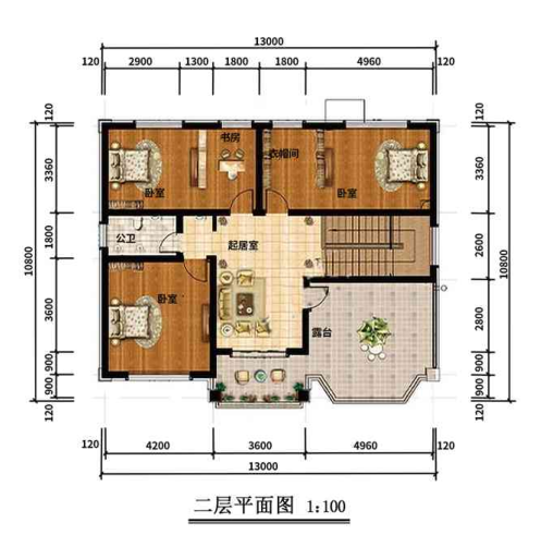 石家庄新乐二层280平新中式风格轻钢别墅房屋