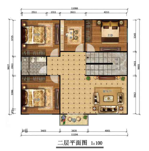 石家庄赞皇二层218平欧式风格轻钢别墅房屋