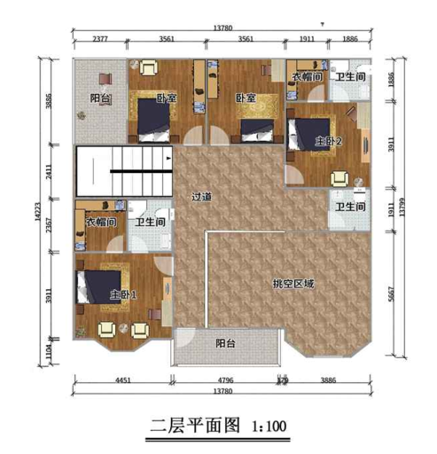 石家庄深泽二层386平欧式轻钢别墅房屋