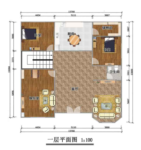 石家庄深泽二层386平欧式轻钢别墅房屋