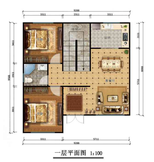 石家庄正定二层176平欧式轻钢别墅房屋