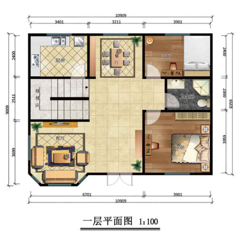 石家庄赵县二层198平欧式轻钢别墅房屋