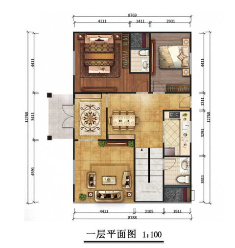 石家庄鹿泉二层295平欧式轻钢别墅房屋