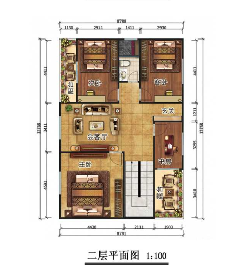 石家庄鹿泉二层295平欧式轻钢别墅房屋