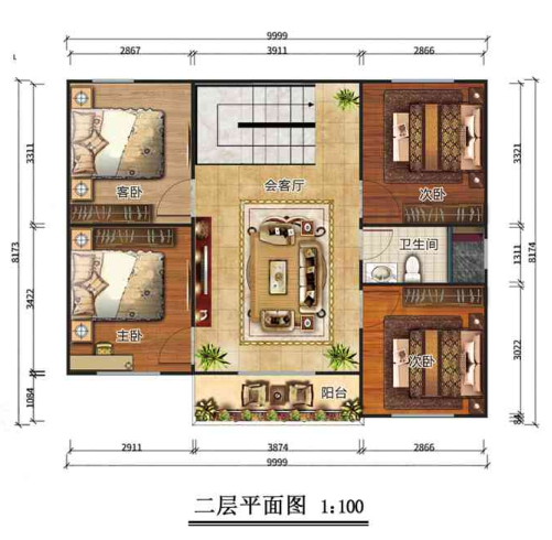 石家庄栾城二层160平欧式轻钢别墅房屋
