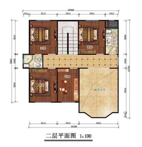 石家庄晋州二层210平欧式轻钢别墅房屋