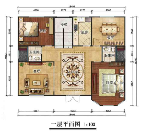 石家庄井陉矿区二层270平欧式轻钢别墅房屋