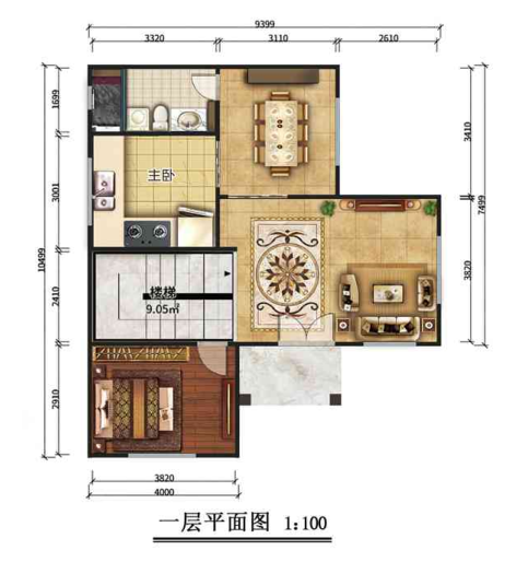 石家庄灵寿二层200平欧式风格轻钢别墅房屋