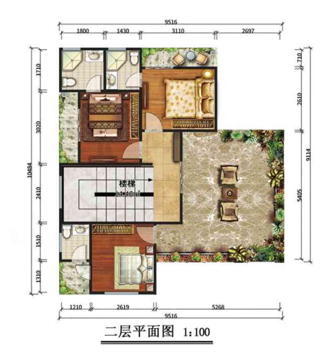 石家庄灵寿二层200平欧式风格轻钢别墅房屋