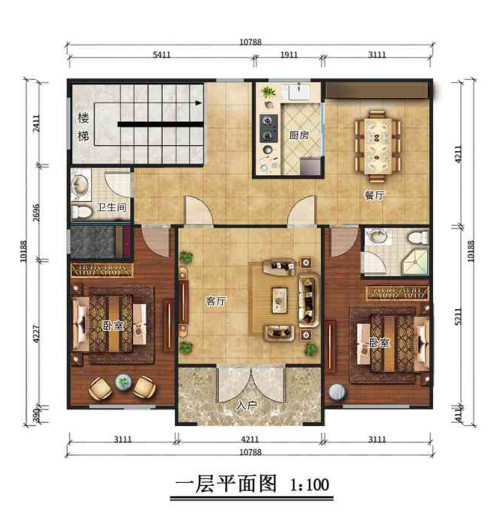 石家庄无极二层220平欧式轻钢别墅房屋