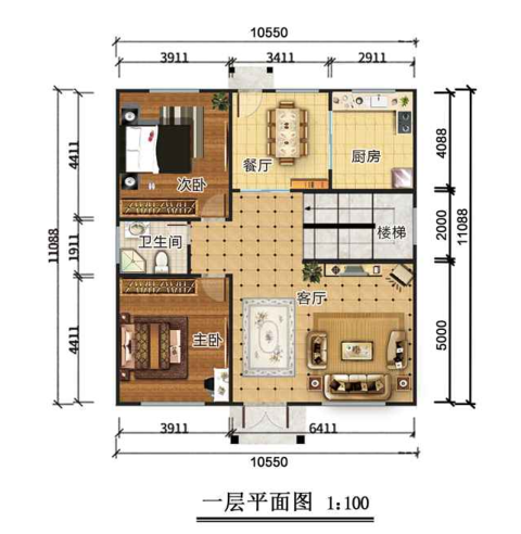 石家庄新华区二层235平欧式轻钢别墅房屋