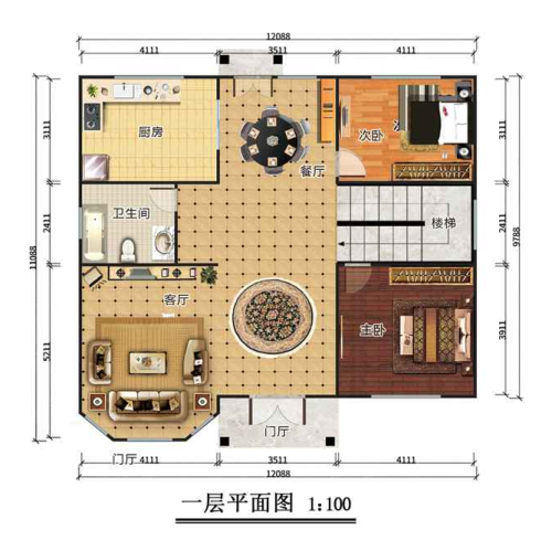 石家庄井陉矿区二层267平轻钢别墅房屋