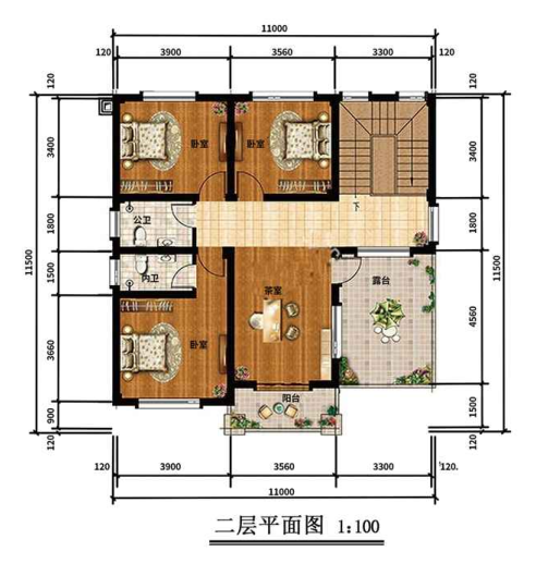 石家庄藁城二层250平新中式轻钢别墅房屋