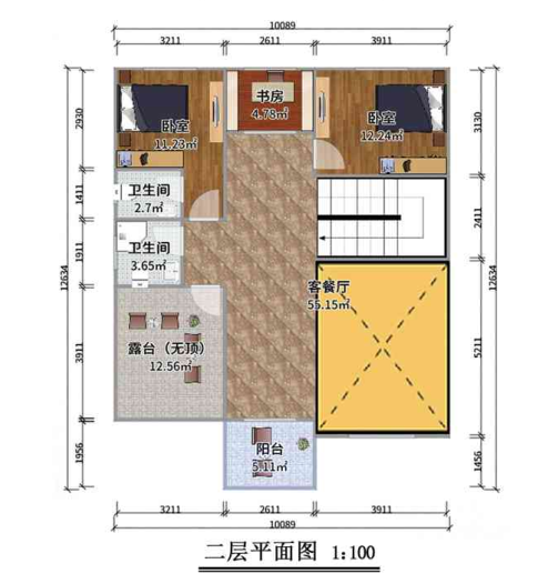 石家庄栾城二层255平欧式轻钢别墅房屋