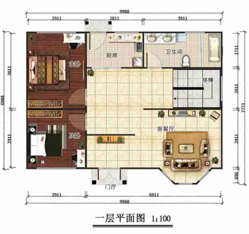 石家庄辛集二层14平欧式轻钢别墅房屋