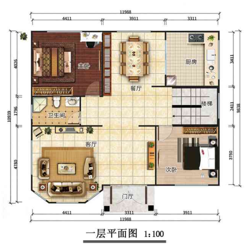 石家庄晋州二层265平欧式轻钢别墅房屋