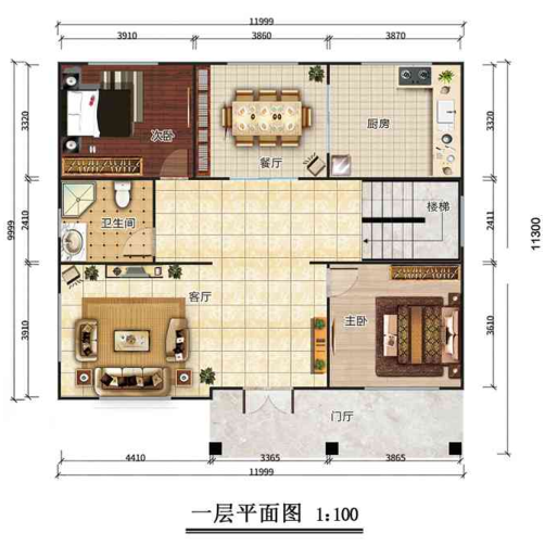 石家庄新乐二层240平欧式轻钢别墅房屋