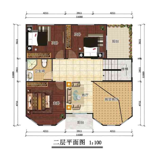 石家庄井陉矿区二层260平欧式轻钢别墅房屋