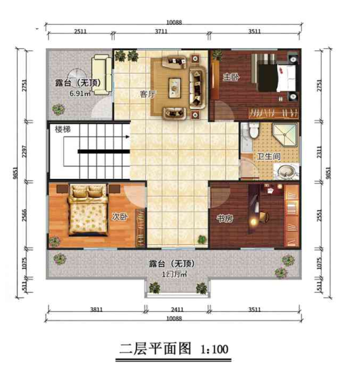 石家庄高邑二层200平欧式轻钢别墅房屋