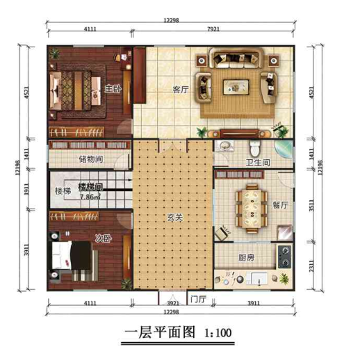 石家庄深泽二层298平中式风格轻钢别墅房屋