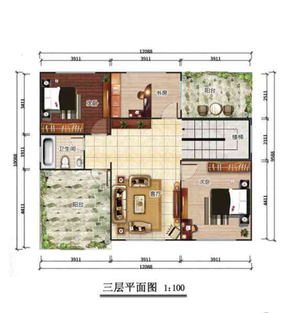 石家庄赵县三层366平欧式风格轻钢别墅房屋