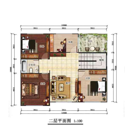 石家庄赵县三层366平欧式风格轻钢别墅房屋