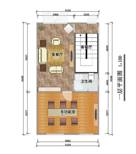 石家庄赵县三层145平欧式轻钢别墅房屋