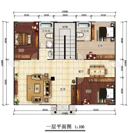 石家庄藁城三层453平欧式轻钢别墅房屋