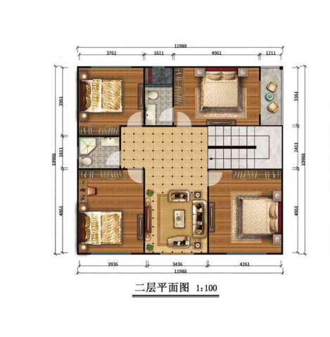 石家庄栾城三层396平欧式轻钢别墅房屋