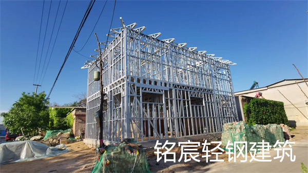 石家庄藁城二层200平米轻钢别墅