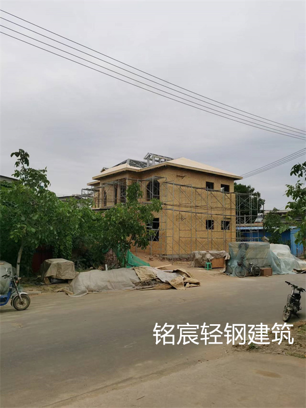石家庄藁城二层200平米轻钢别墅